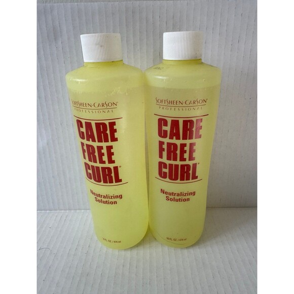 2 Pack Softsheen Carson Professional Care Free Curl Neutralizing Solution 16 oz - Picture 1 of 2